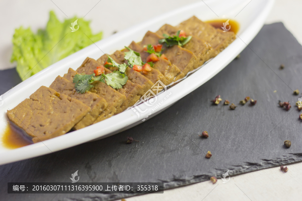 鹵味豆腐干