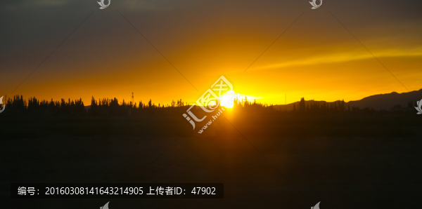 夕陽