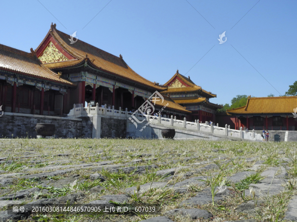 北京故宮貞度門