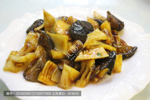 筍燒香菇
