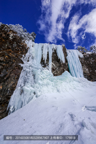 冰瀑,昆明轎子雪山