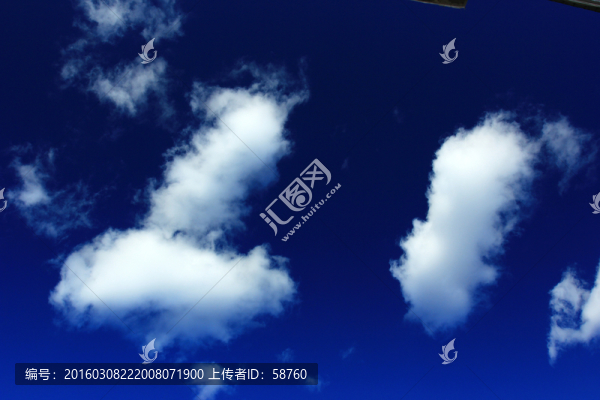 藍天白云