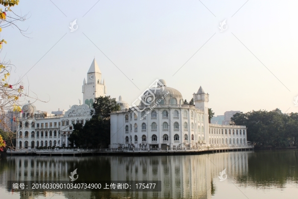 流花湖西方羅馬建筑