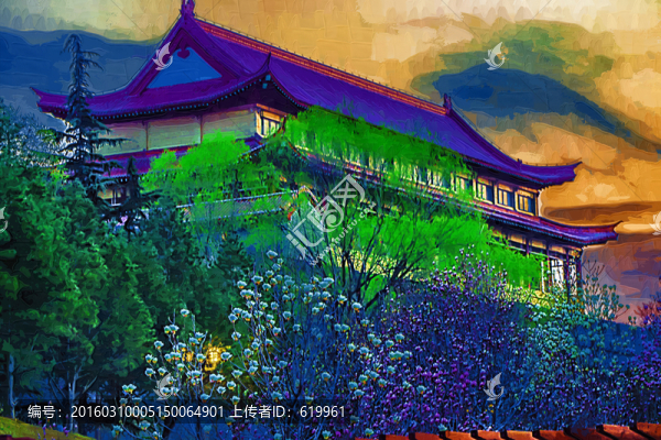 風(fēng)景畫,園林風(fēng)光