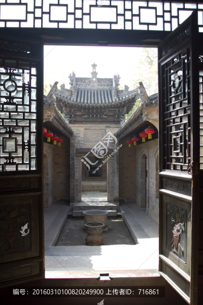 關(guān)中古民居,正房