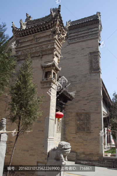 關(guān)中古民居門樓