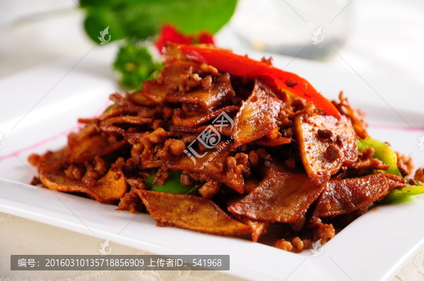 干煸杏鮑菇