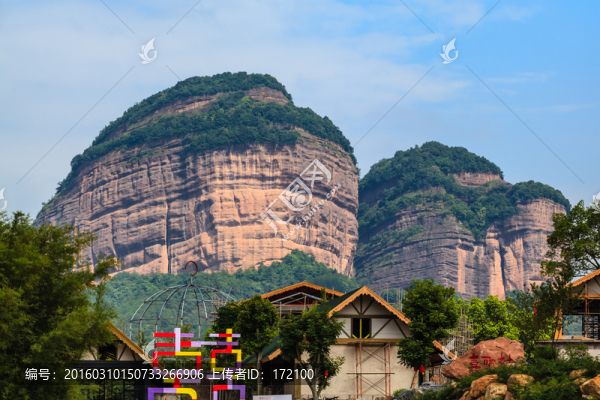韶關(guān)丹霞山姐妹峰
