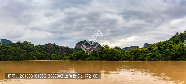 韶關(guān)丹霞山錦江河畔木棧道