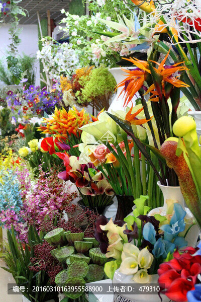 花店,絹花,慶典素材,花朵