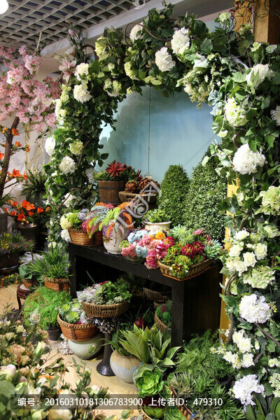 花店,絹花,慶典素材,花朵