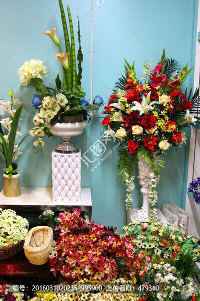 花店,絹花,慶典素材,花朵