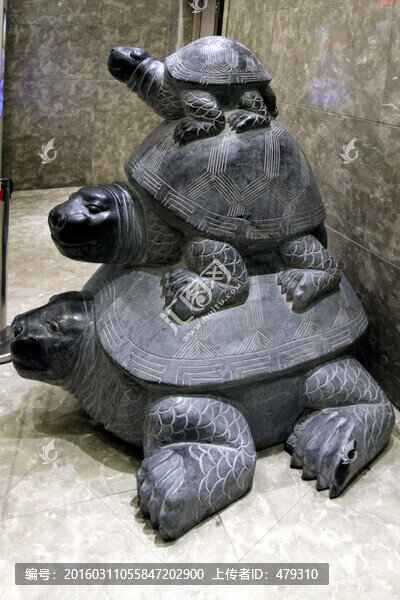 雕塑,石頭雕塑,烏龜