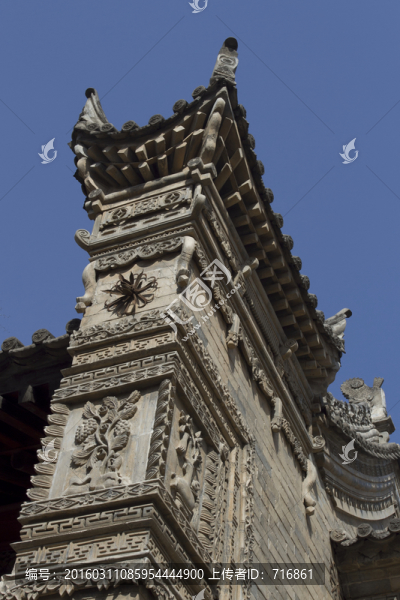 關(guān)中古民居,馬頭墻