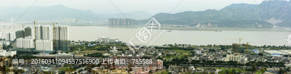 俯拍溫州