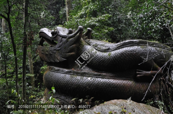 江津四面山石龍