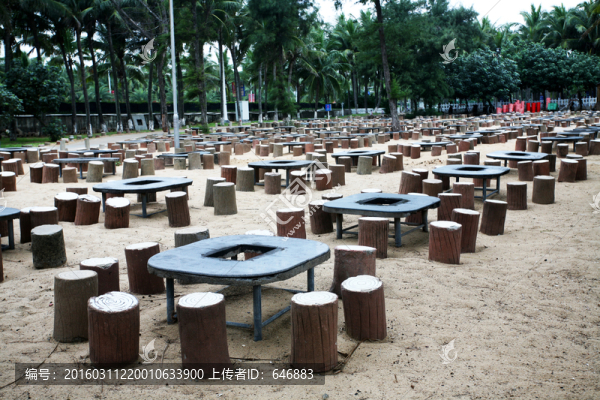 海邊燒烤場