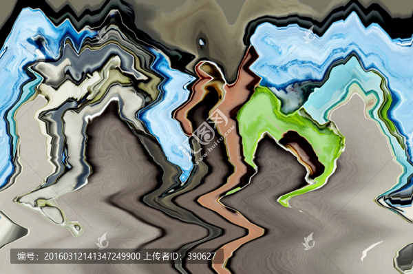 彩色抽象畫（未分層）