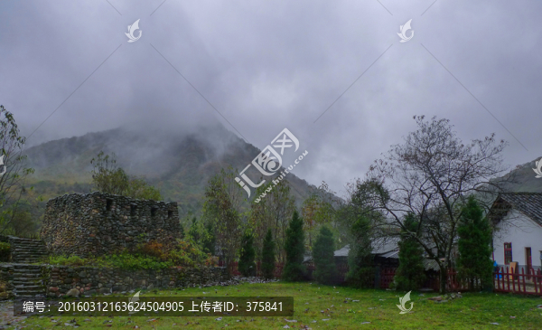 光霧山,牟陽古城