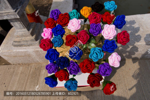 手工玫瑰花