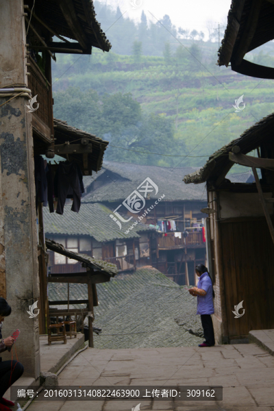 古城小鎮(zhèn)街道