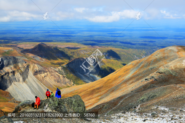 長(zhǎng)白山主峰火山地貌