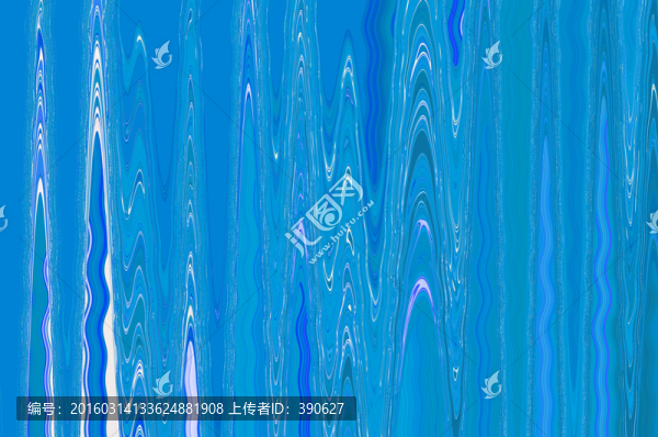 藍(lán)色水波紋（未分層）