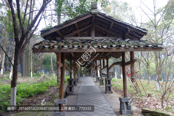長廊,木瓦長廊