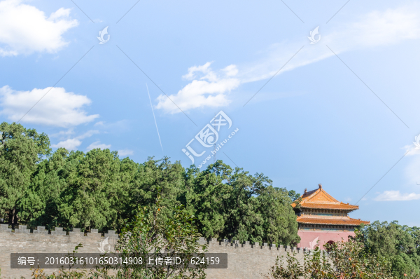 昭陵寶城側(cè)面