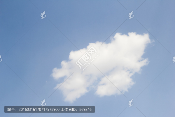 藍天白云