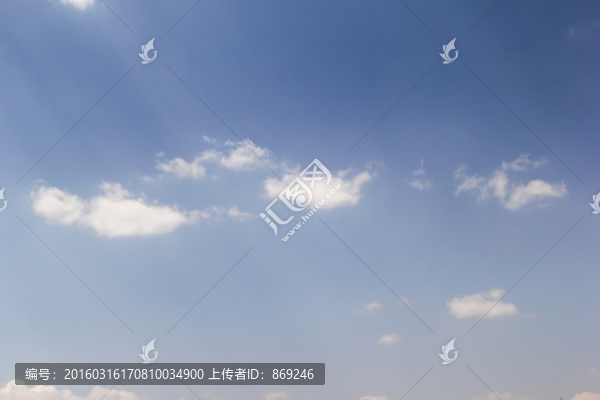 藍天白云