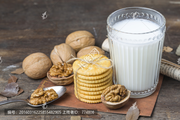 核桃牛奶餅干