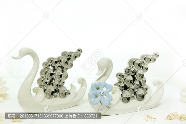 天鵝裝飾工藝品