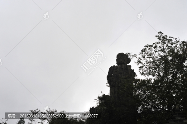 華鎣山石林