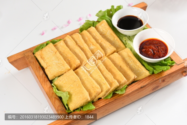 菜油炸豆腐