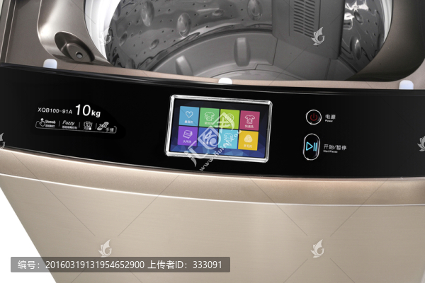 全自動滾筒洗衣機局部