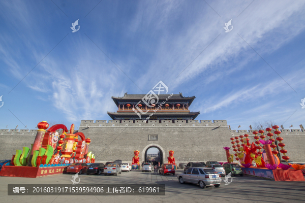 青州阜財(cái)門風(fēng)光