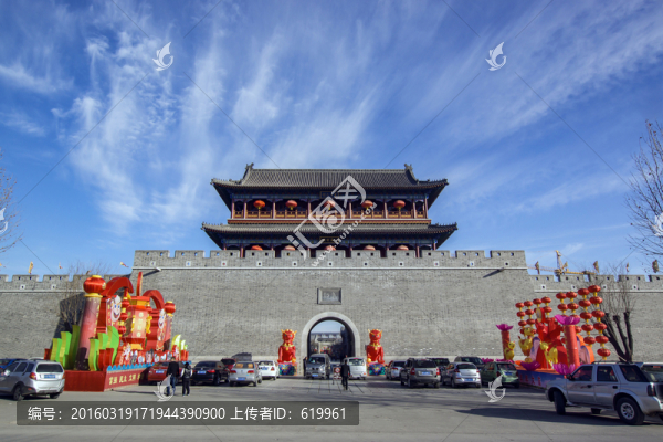 青州阜財(cái)門風(fēng)光
