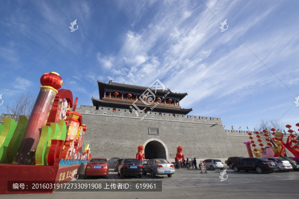 青州阜財門風(fēng)光