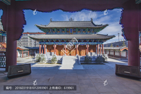 青州三官?gòu)R建筑