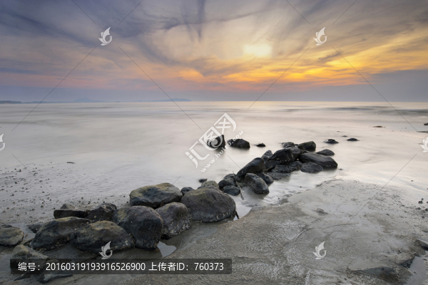 唯美自然風光,大海天空海浪