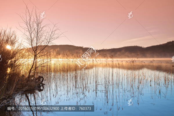 唯美大自然之天池湖泊