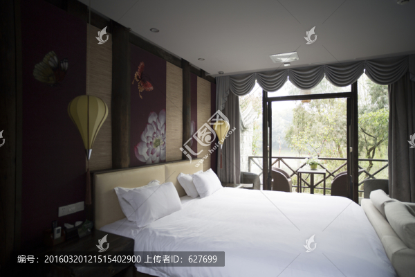 中式酒店房間