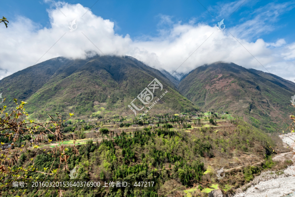 瀘定磨西田園風(fēng)光