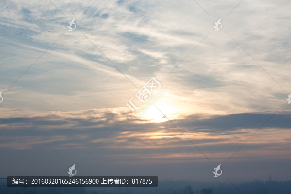 晚霞