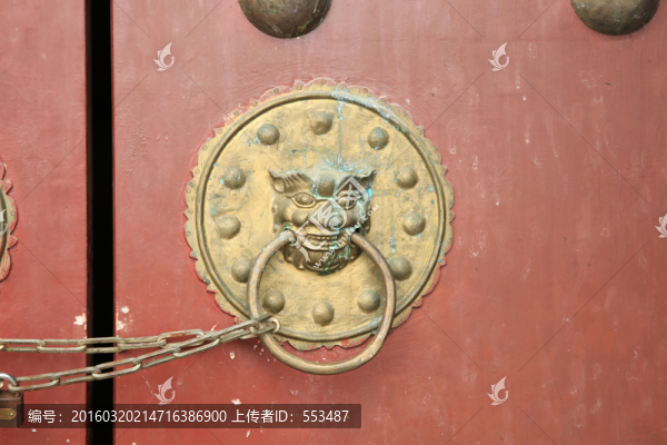 老大門,銅門環(huán)