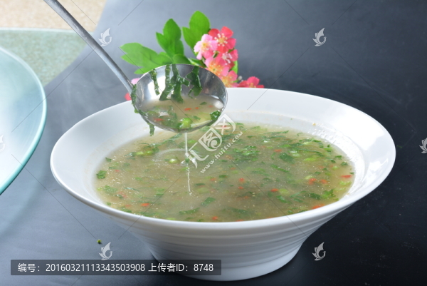 辣椒青菜湯
