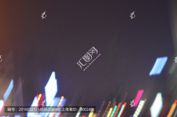 都市風(fēng)光霓虹燈