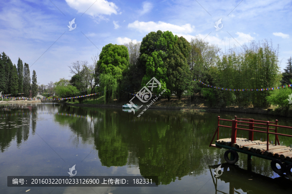 湖岸風光