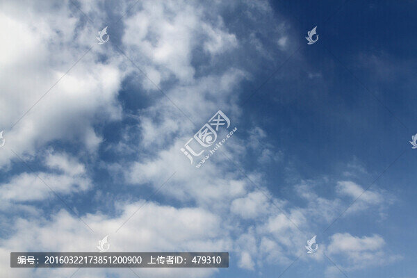 天空,云彩,藍天,白云,云朵